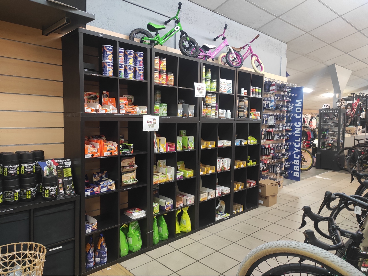La Cyclerie magasin de vélo à Toulouse Notre rayon diététique